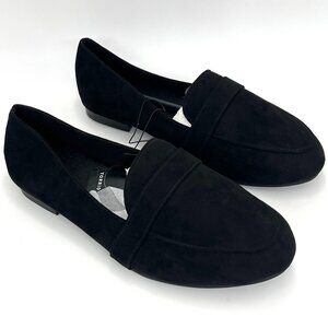 New Torrid Black Suede-like Loafers - Size 8WW